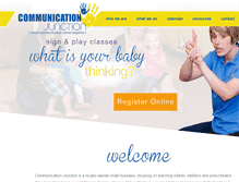 Tablet Screenshot of communicationjunction.net